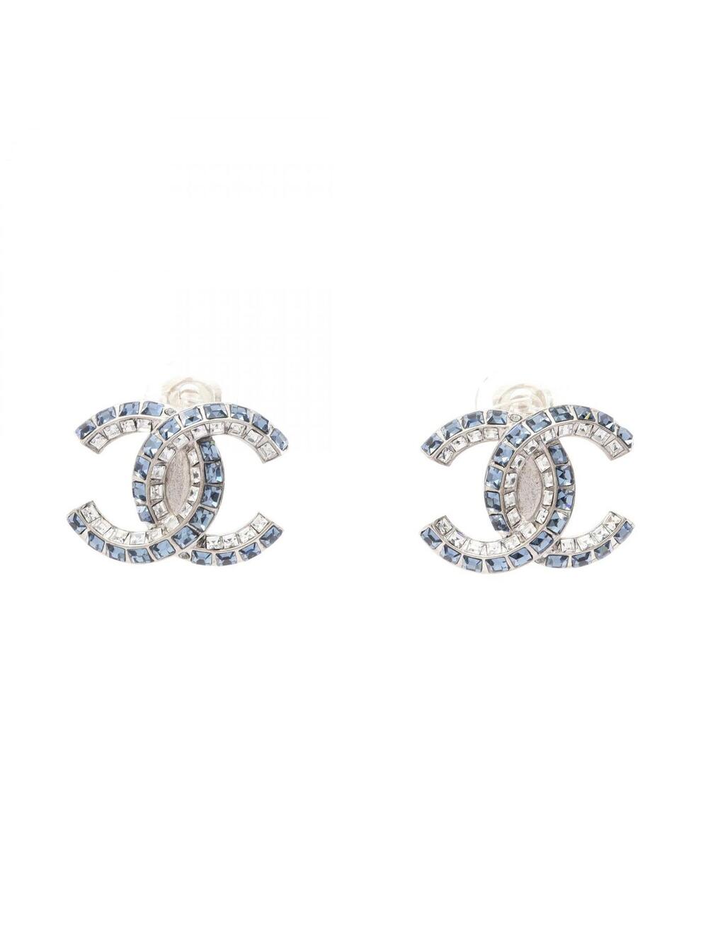 Chanel Coco Mark Earring Stainless #292375C71B